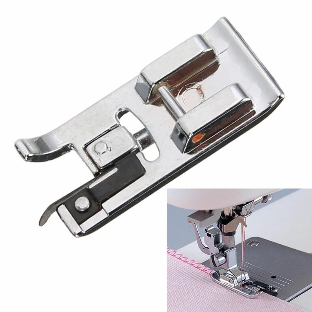 Оверлочная лапка для швейной машины как выглядит Overlock vertikaler Fuß, bewölkt, für Bruder, Janome Druckknopf, #SA135 купить н