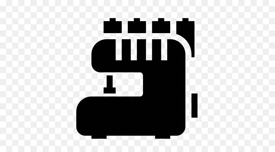 Оверлок значок как выглядит Sewing Machine - Black Silhouette Sewing Machine - CleanPNG / KissPNG