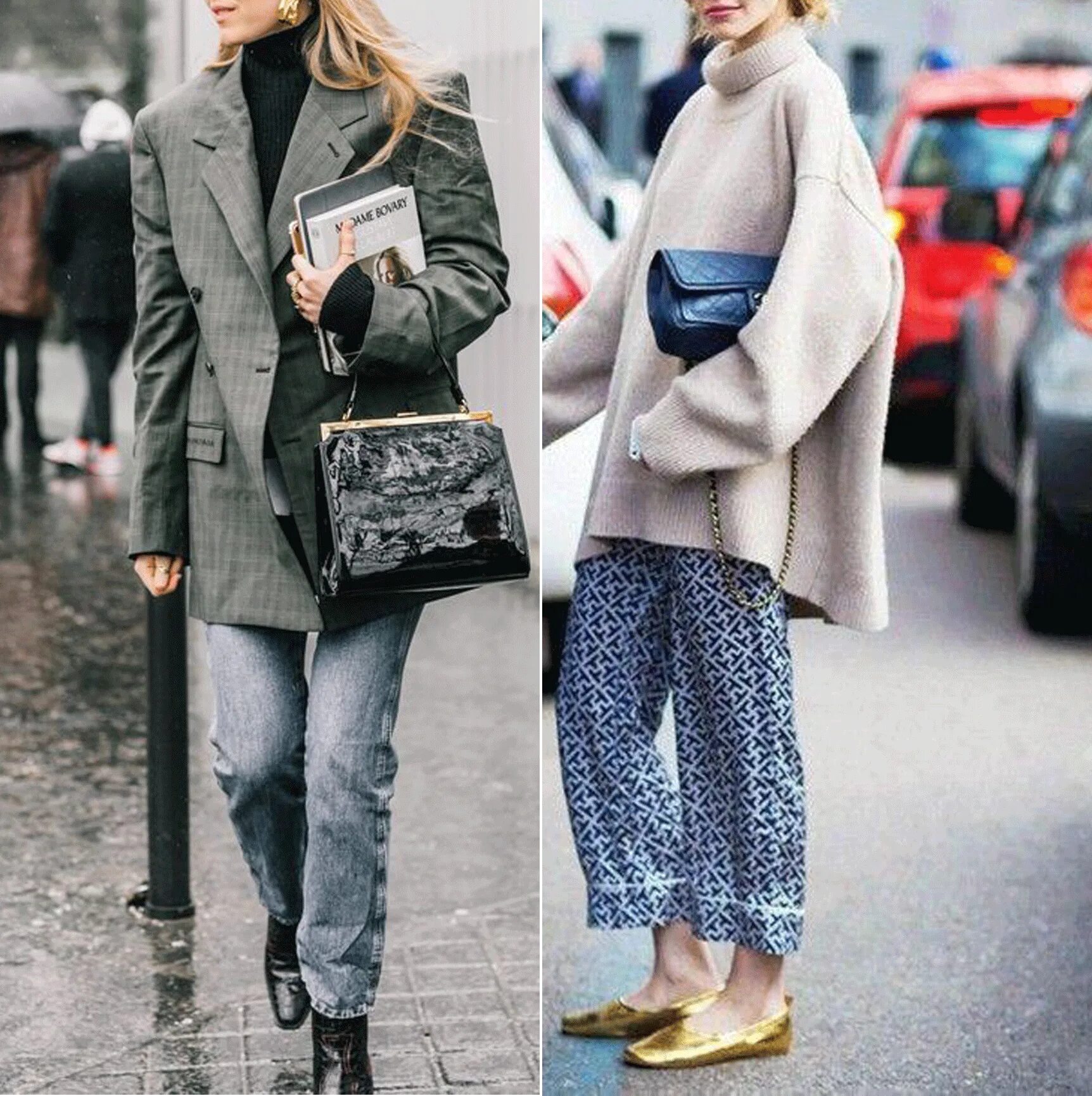 Оверсайз мода женская Street Style: советы, которые помогут создать элегантный уличный образ для осенн