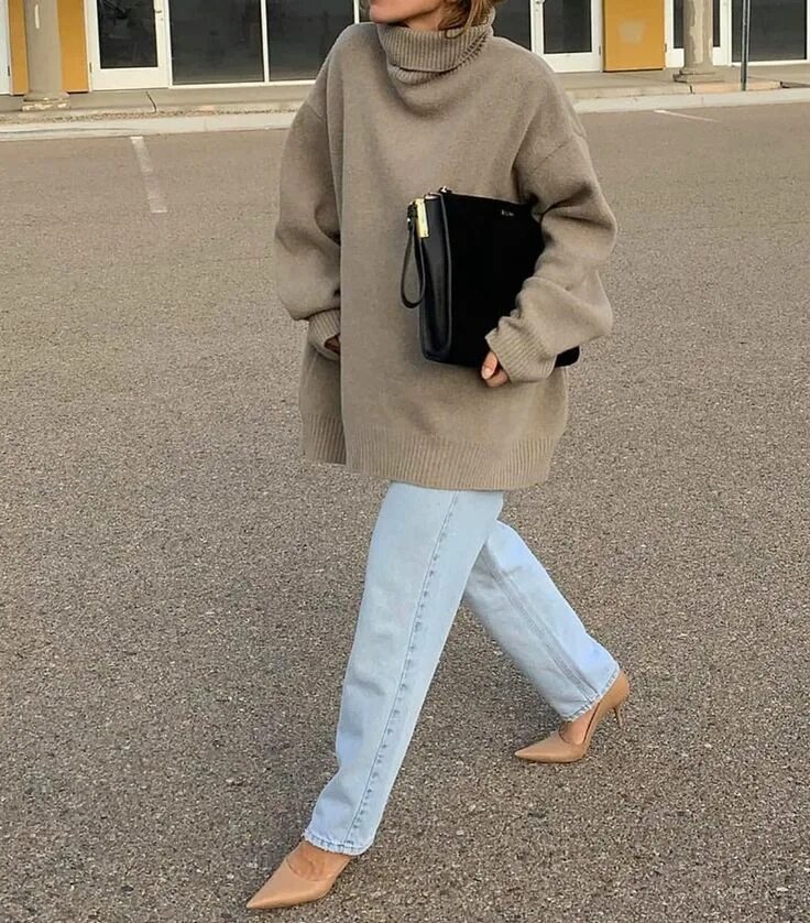 Оверсайз одежда женская фото sweater outfit Casual outfits, Le fashion, Fashion outfits