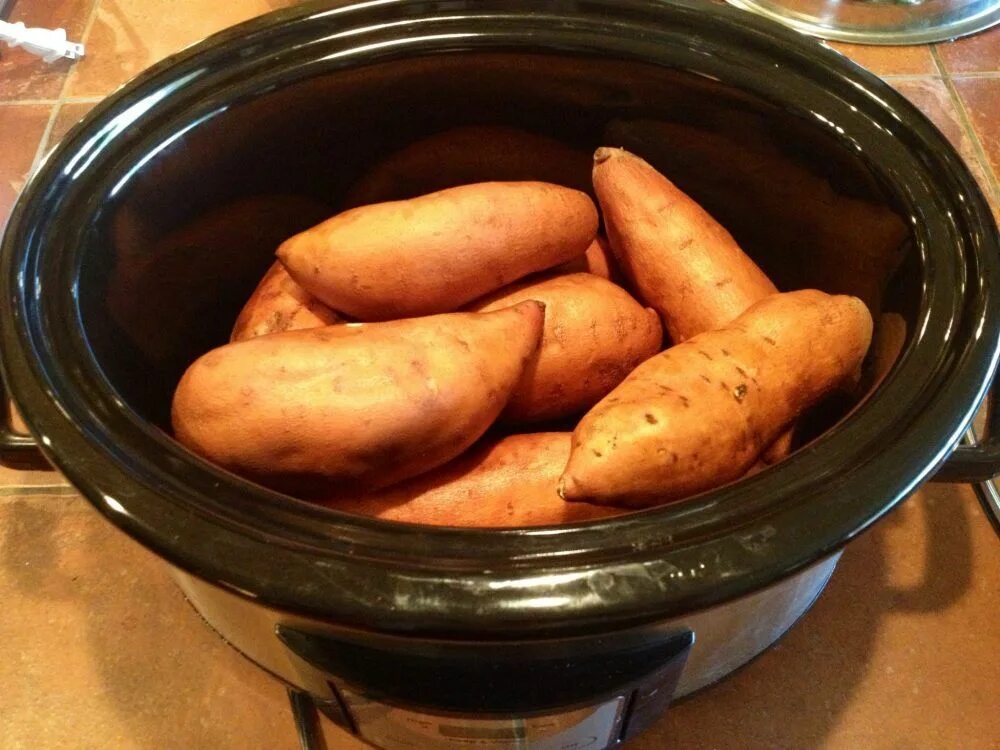 Овощ батат рецепты приготовления с фото How to Cook Sweet Potatoes or Yams in a Slow Cooker - Kristen Helmstetter Easy s