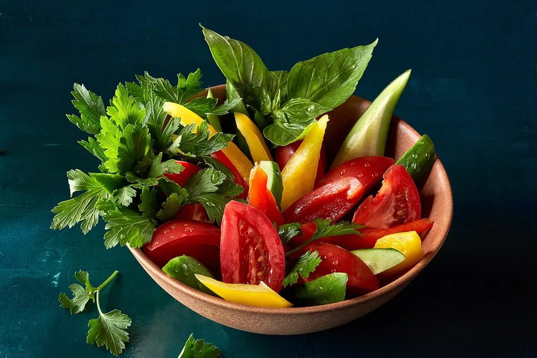 Овощи ассорти фото Овощное ассорти с бесплатной доставкой на дом из "ВкусВилл" Москва и вся Россия
