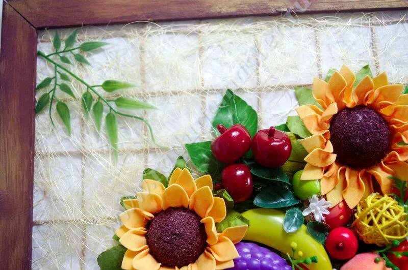Овощи декор своими руками на кухню Картины для кухни своими руками