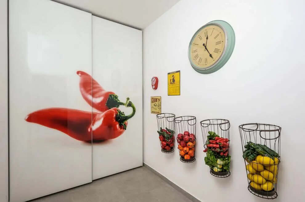Овощи декор своими руками на кухню 55+ Ingenious Ideas to Steal for Your Small Kitchen Baskets on wall, Fruit and v
