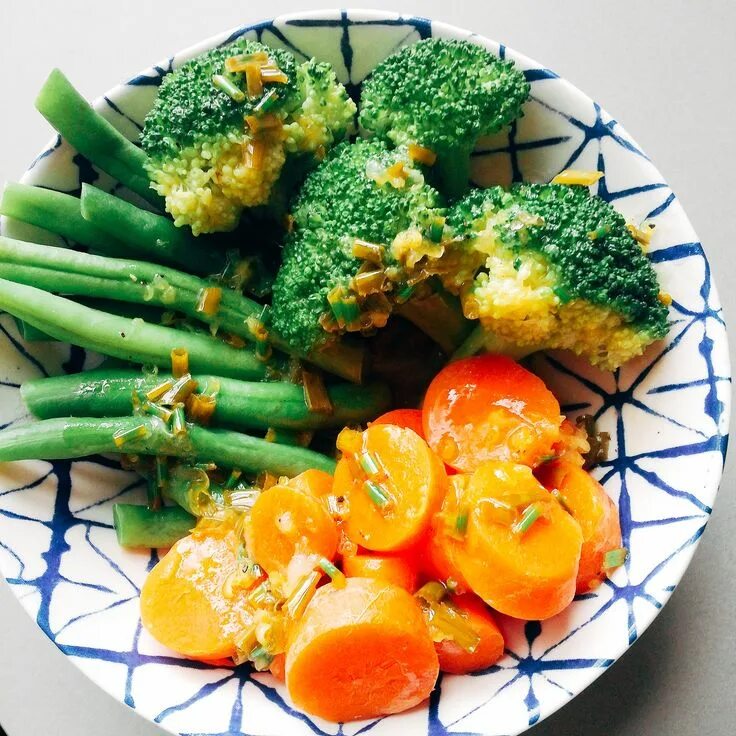 Овощи диетические рецепты с фото Steamed Vegetables w/ Lemon Chive Butter (Low FODMAP, GF) - Bridgetown Nutrition
