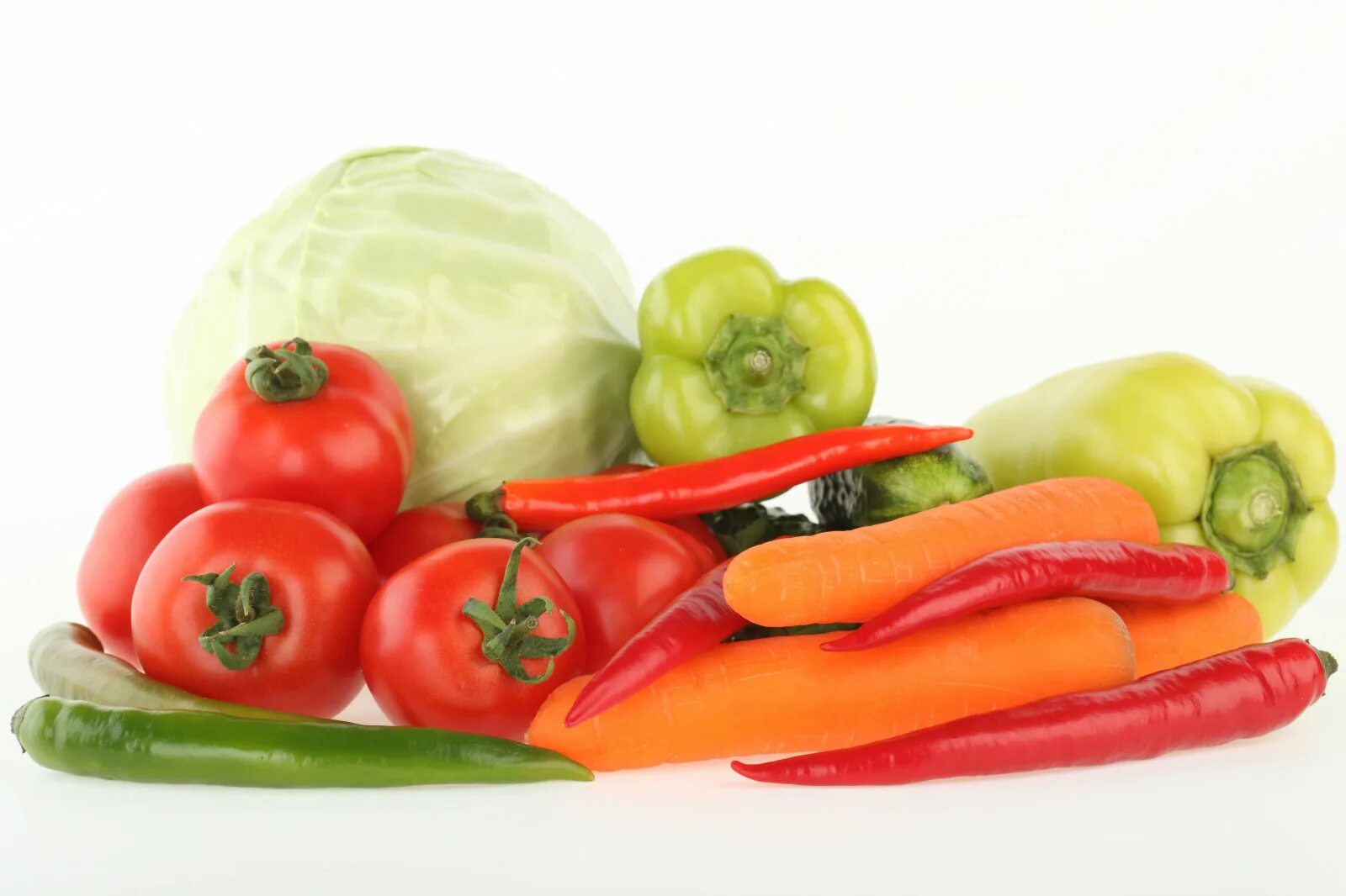 Овощи фото крупно Wallpaper : food, tomatoes, white background, carrots, cabbage, dish, produce, l