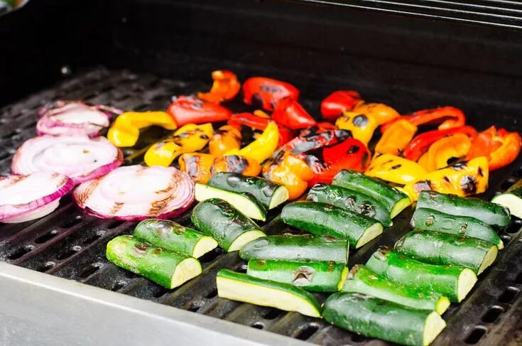 Овощи гриль на электрогриле рецепты с фото Grilled Vegetables Recipe with any firm mixed vegetables and super delicious bal