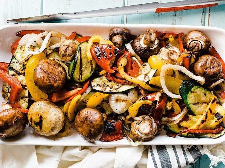 Овощи гриль в духовке фото Pin on Hot Vegetables on the Grill