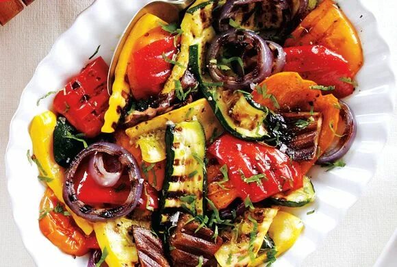 Овощи гриль в духовке рецепт с фото Canadian Living’s best recipes, tested till perfect. Canadian Living Grilled veg