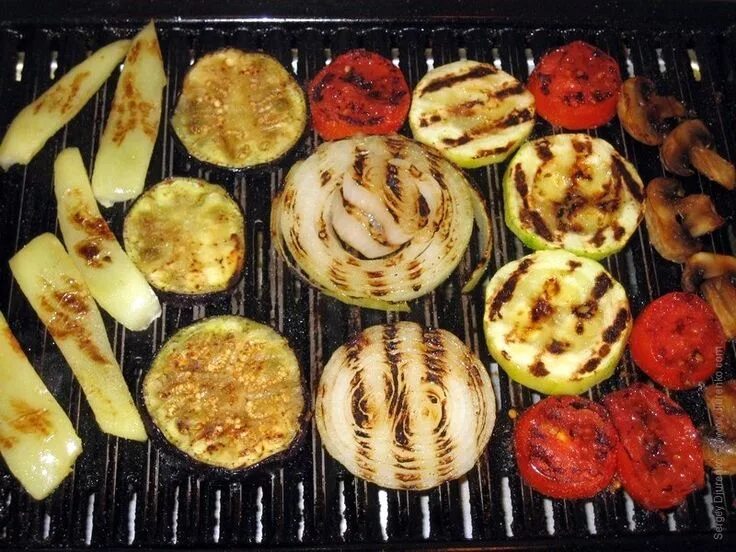Овощи гриль в духовке рецепт с фото Овощи на гриле Recipe Cooking, Food, Ethnic recipes