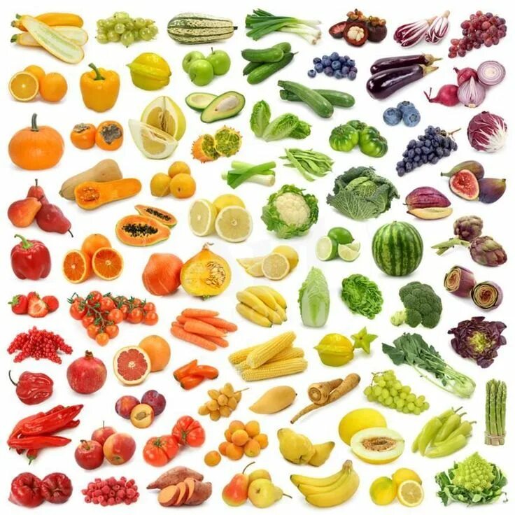 Овощи какие бывают фото Pin on Fruits & Vegetables