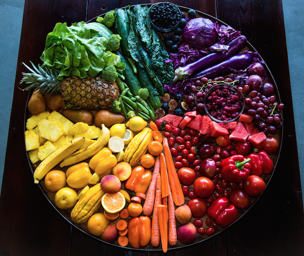 Овощи какие фото Learning Color Theory with an Edible Color Wheel Color wheel, Color wheel projec