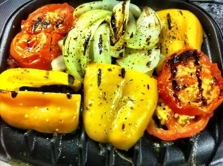 Овощи на электрогриль рецепт с фото Delicious Vegetable Recipes for Your George Foreman Grill