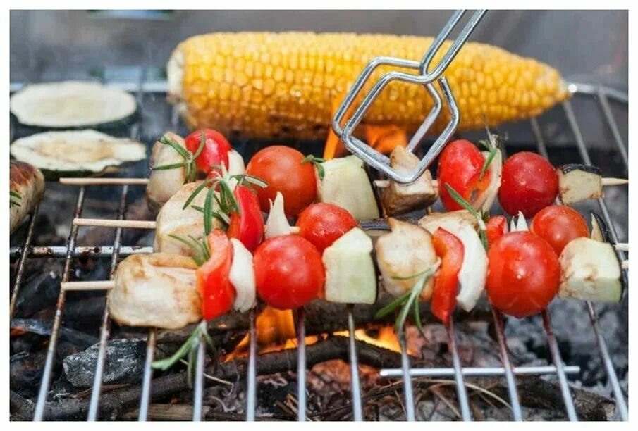 Овощи на мангале на решетке фото Решетка для гриля TOP Picnic РГМ4050 40х50 см - отзывы покупателей на Мегамаркет