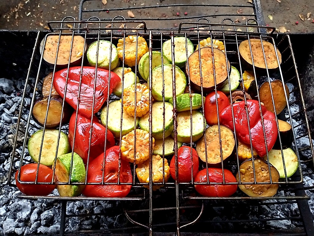 Овощи на мангале рецепты фото Шашлык овощной на мангале рецепт с фото пошагово - 1000.menu