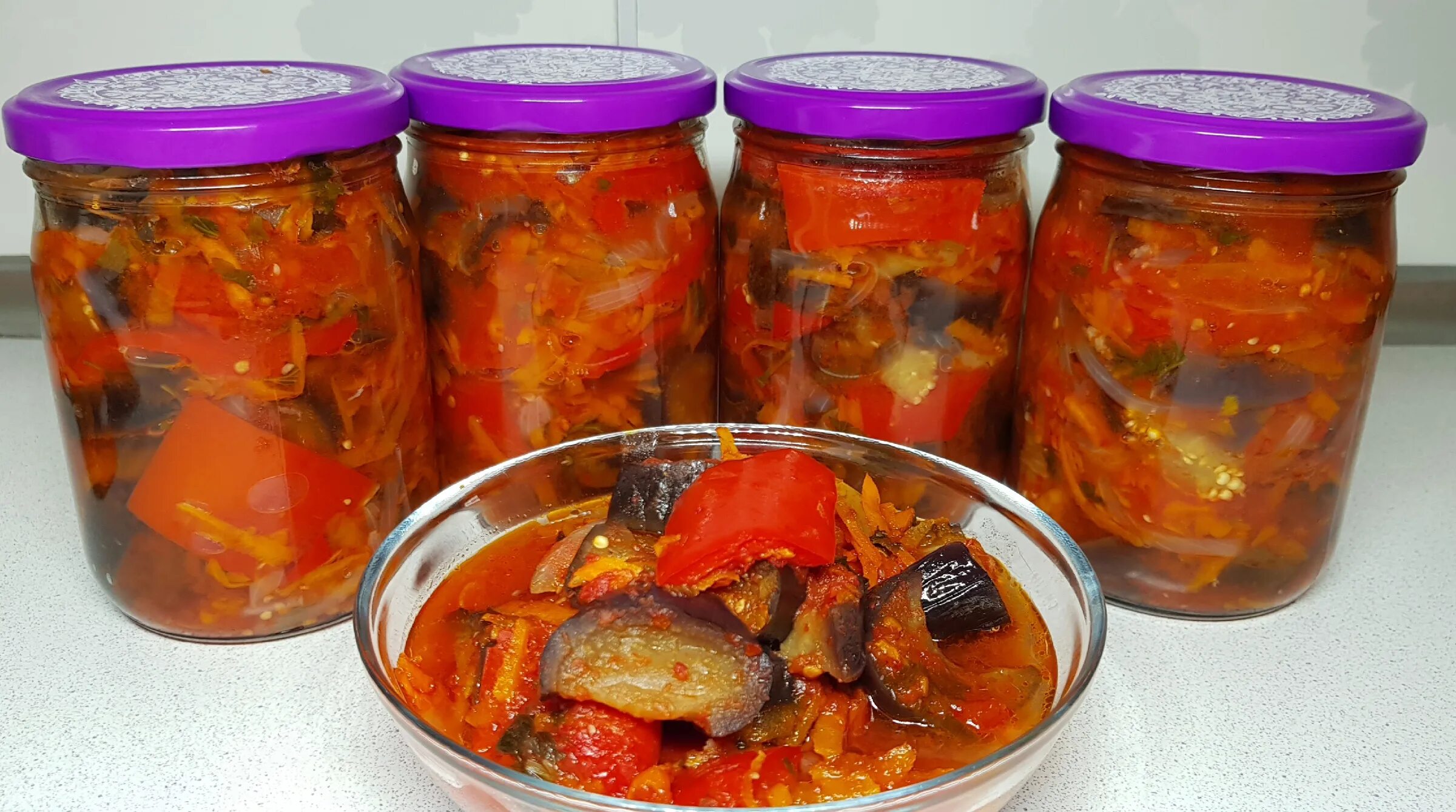 Овощи на зиму рецепт с фото Перец с баклажанами на зиму вкусно