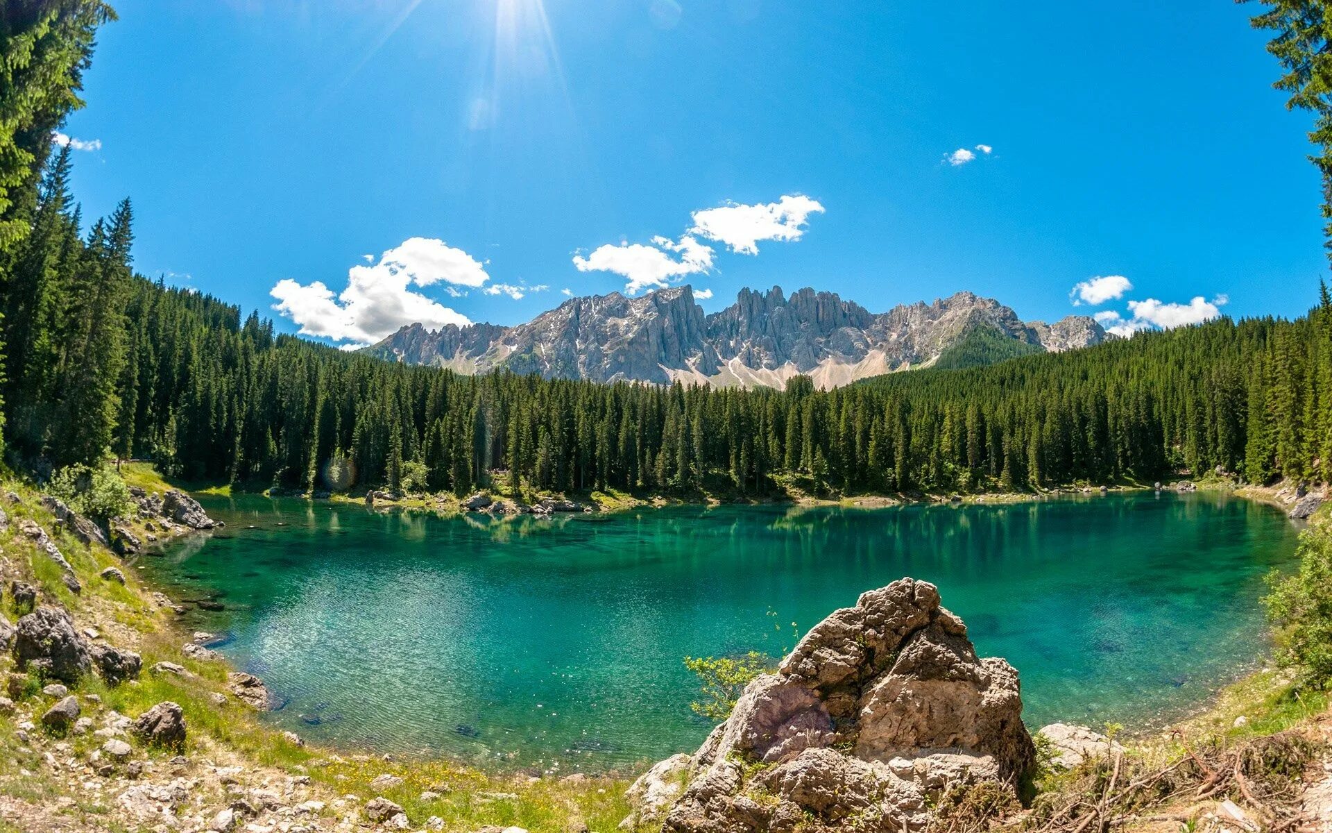 Озеро фото высокого разрешения nature wallpaper high resolution (1920x1200) Italië, Gardameer, Meren