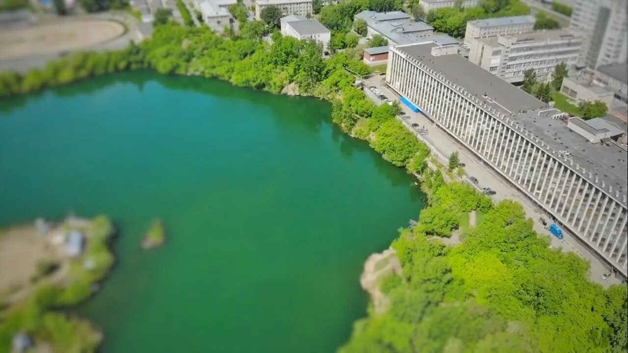 Озеро грез новосибирск фото Novosibirsk 4k drone Новосибирск с высоты птичьего полета, Озеро за СовСибирью -