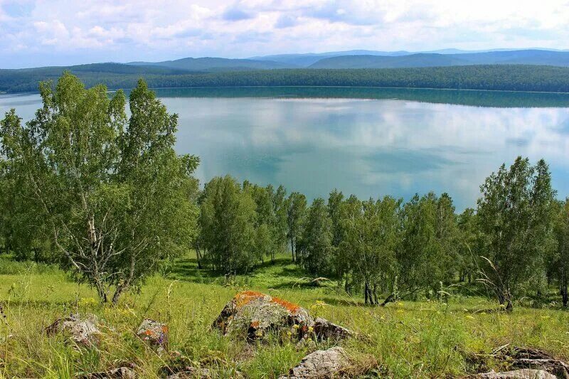 Озеро инголь фото Слиток синевы и серебра. Сибирское озеро Инголь. - Красноярск на 103news.com