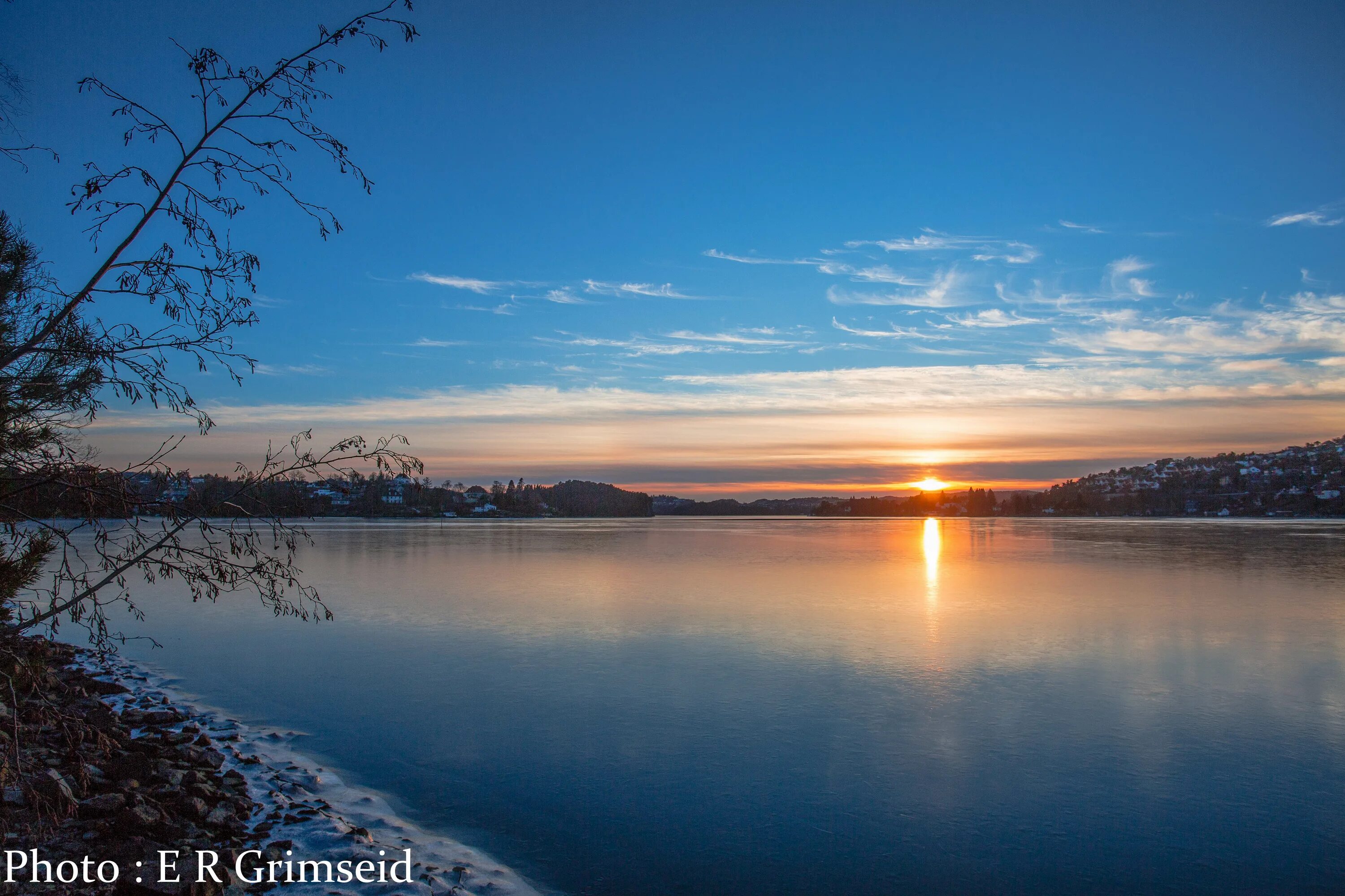Озеро кэнон фото Wallpaper : nord svannet, Bergen, Norway, reflections, sunset, lake, ice, winter