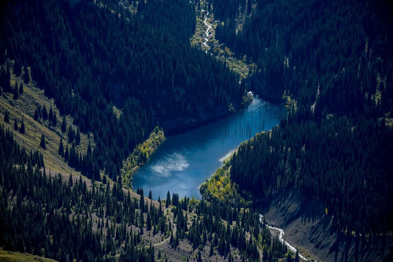 Озеро кольсай фото Autumn on Lake Kaindy - Kazakhstan travel and tourism blog