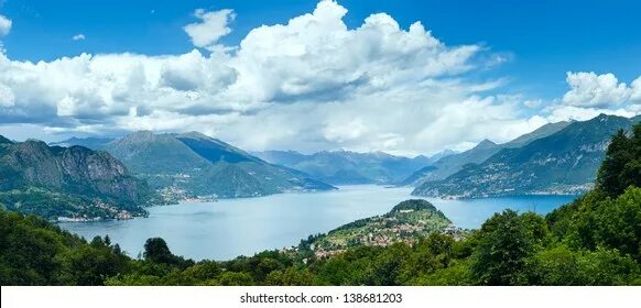 Озеро комо фото 206 526 рез. по запросу "Alpine lake panorama" - изображения, стоковые фотографи