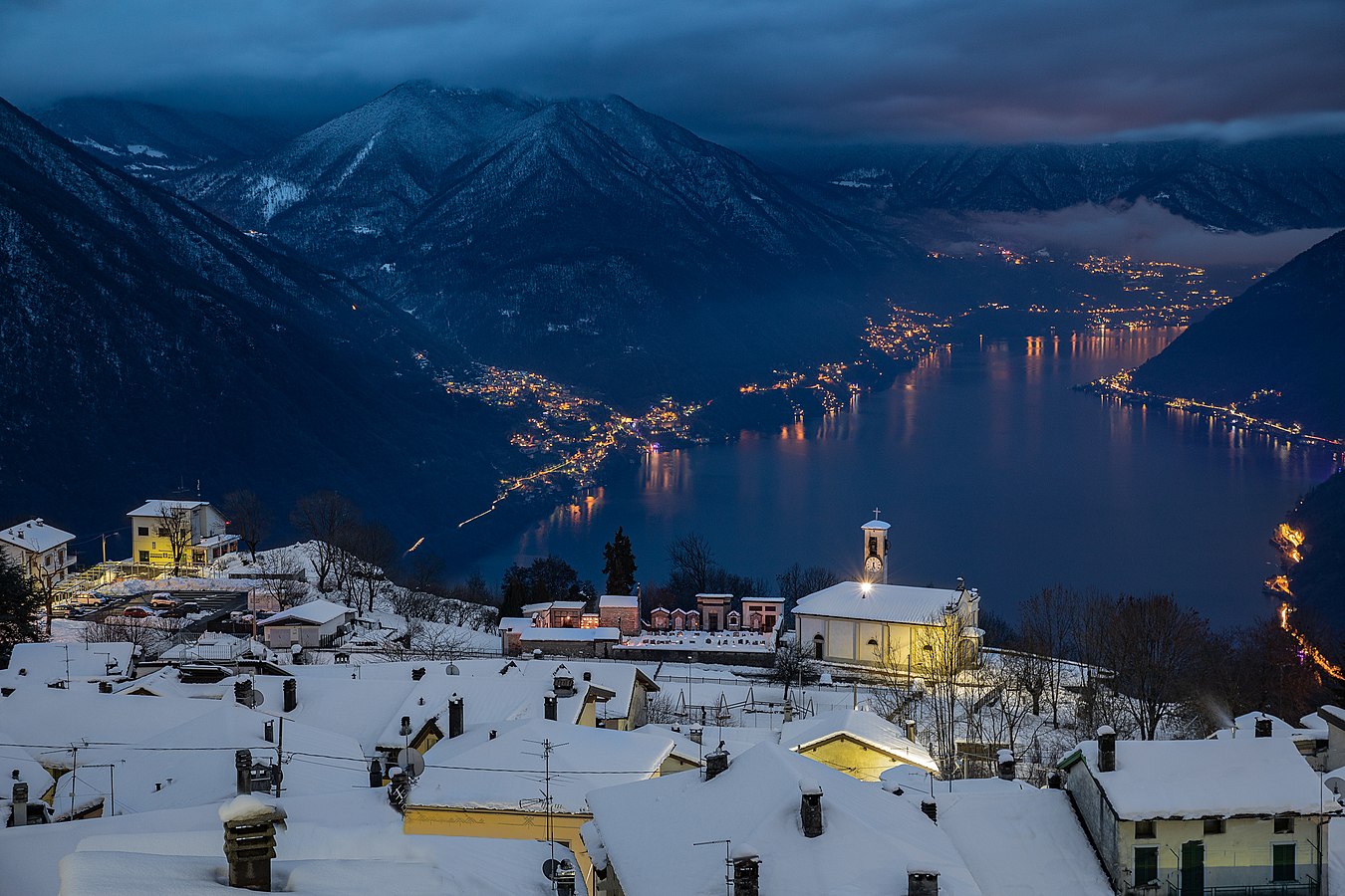 Озеро комо зимой фото Commons:Wiki Loves Monuments 2021 in Italy/Lake Como/Round 1 - Wikimedia Commons