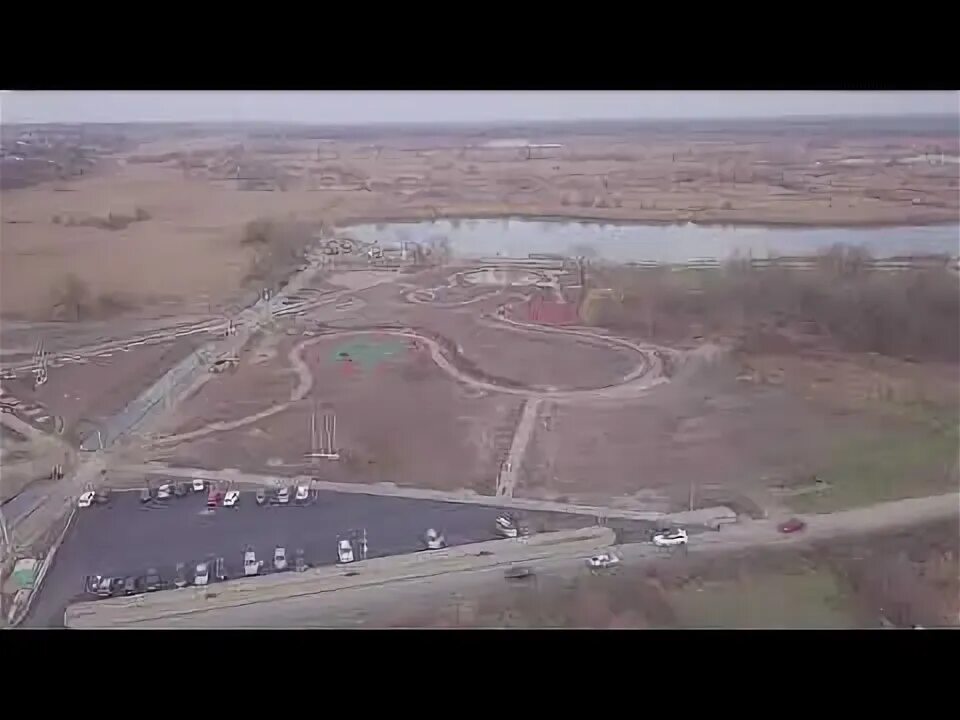 Озеро копытце в усть лабинске фото Строительство парка у озера Копытце в Усть-Лабинске 20.11.2022 - YouTube
