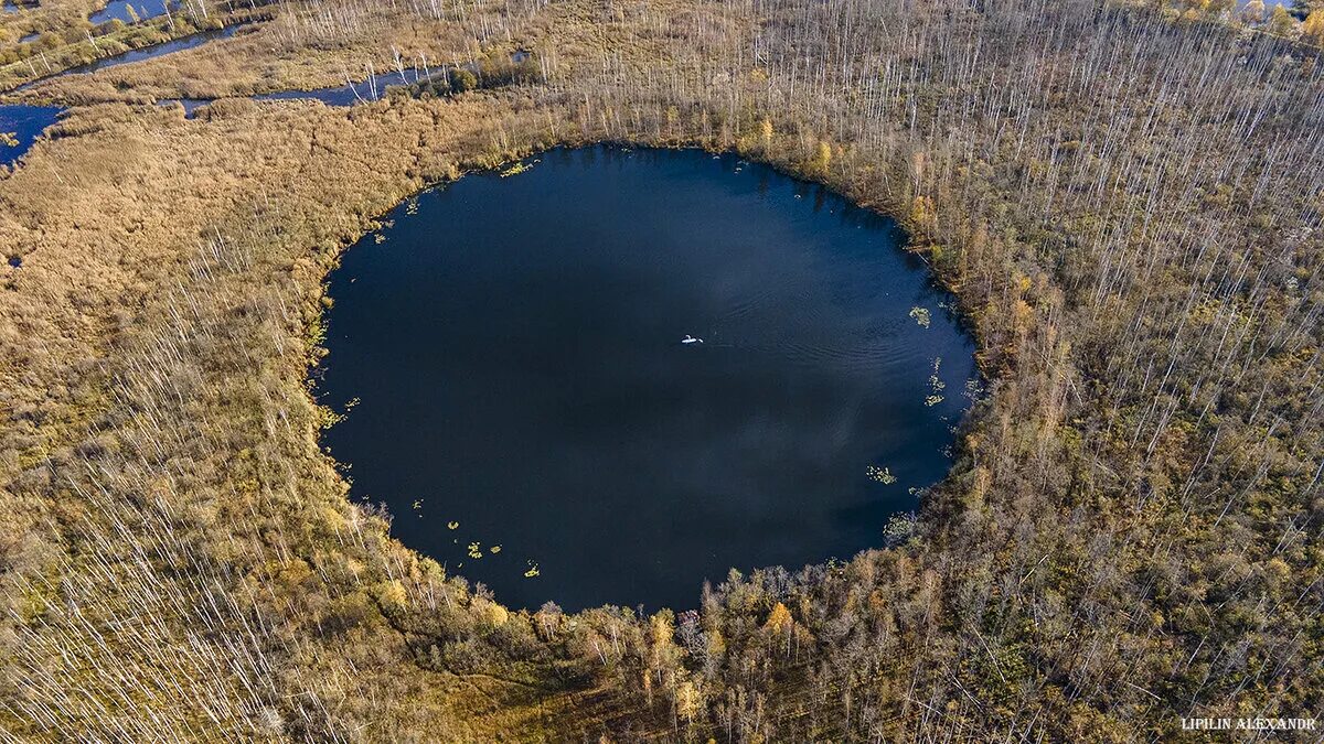 Озеро круглое московская область фото Бездонное озеро Александр Липилин Дзен