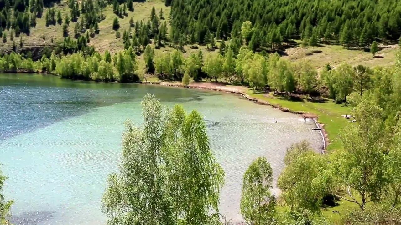 Озеро круглое шарыповский район фото Озеро Круглое Шарыповский район . Начало купального сезона май 2017 - YouTube