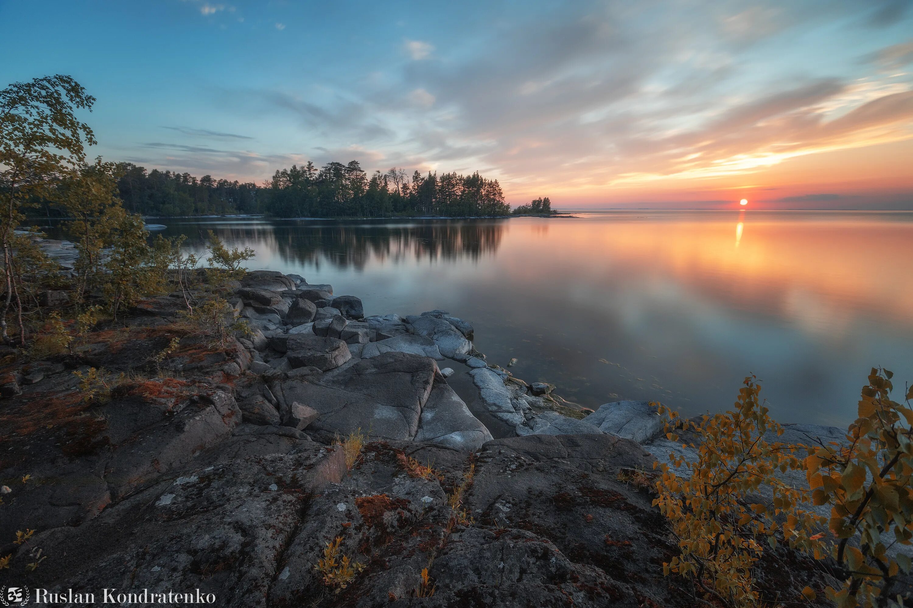 Озеро ладога фото Валаам и Ладожское озеро. Photographer Kondratenko Ruslan