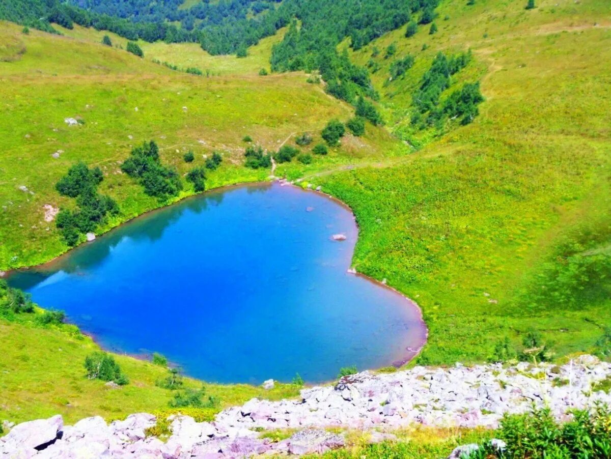 Озеро любви архыз фото Красивые озера Архыза