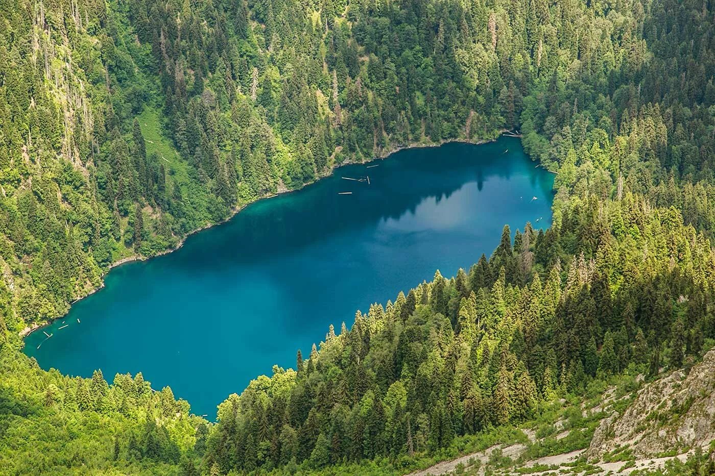 Озеро малая рица фото Восхождение на Пшагишху