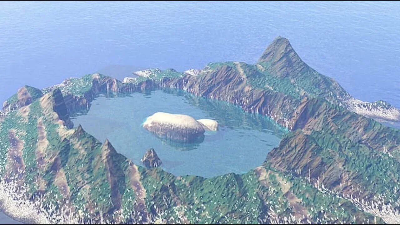 Озеро на острове фото the architex - altitude (arcologies cover) - korg triton - YouTube
