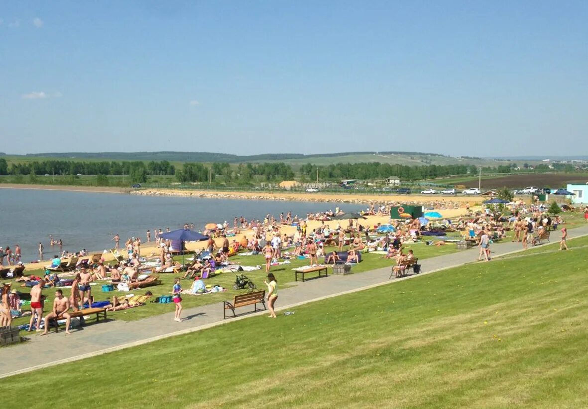 Озеро парк красноярск фото Озеро-парк "Емельяновское" начинает работать - Новости Красноярска