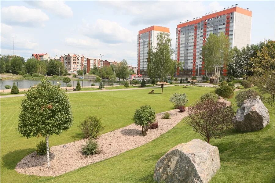Озеро парк красноярск фото Октябрьский район