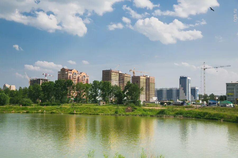 Озеро парк октябрьский красноярск фото В Красноярске на Мясокомбинате появится детский сад: Яндекс.Новости