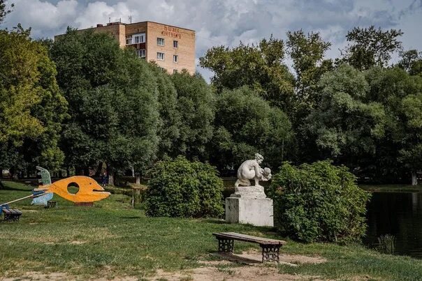 Озеро пионер раменское фото Эти фото уже история. Озеро Пионер. Создано на месте заболоченного участка в 196