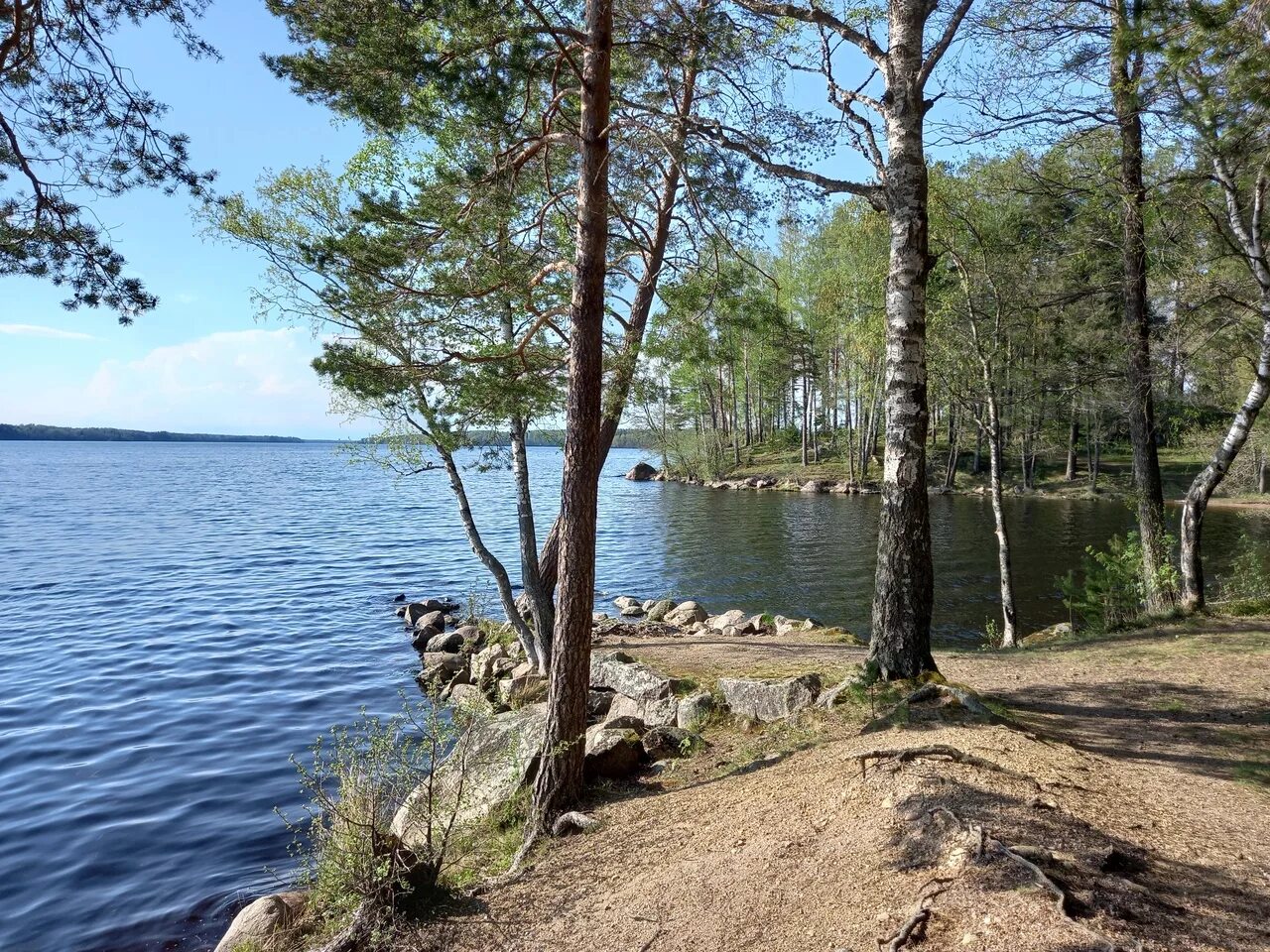Озеро пионерское фото Станция Куолемаярви. Возвращение на водопад Миланакоски. Гранитные пейзажи берег