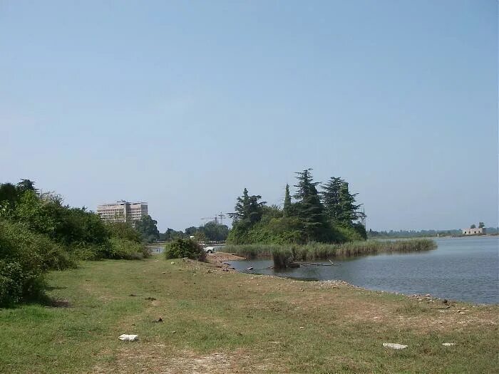 Озеро пицунда абхазия фото Lake Inkit - Pitsunda