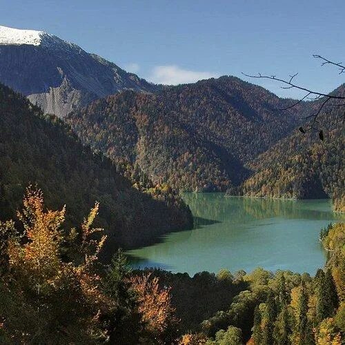 Озеро рица абхазия в октябре фото Фото тега Рица. 35photo.pro