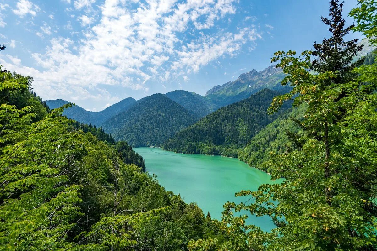 Озеро рица фото Don't Miss Out on Russia's Best: 6 tourist lakes to Experience