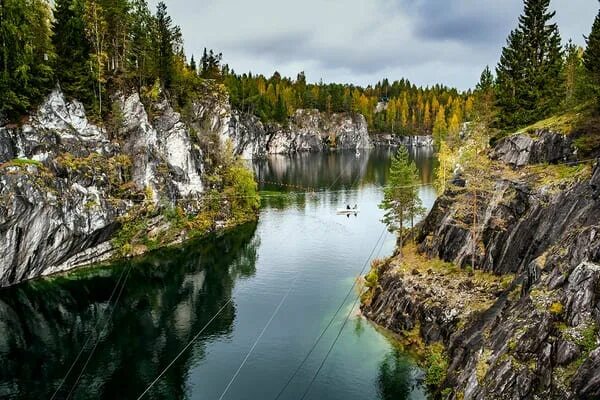 Озеро рускеала в карелии фото Permanently closed: Туры в Карелию Рускеала, tourist information centre, Saint P