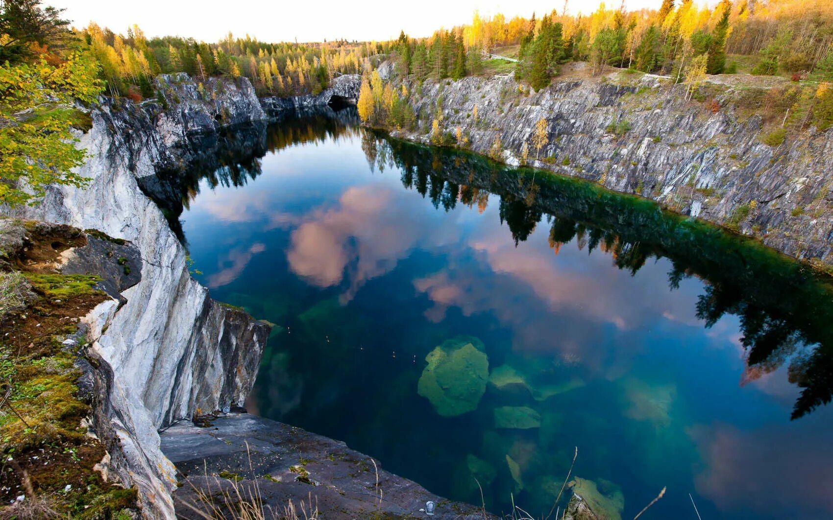 Озеро рускеала в карелии фото Сердце Карелии" - отдых по цене от 33 900 ₽ - YouTravel.Me