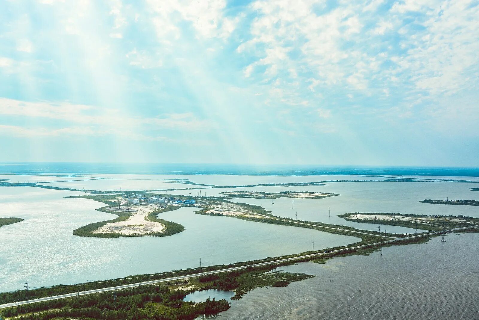 Озеро самотлор нижневартовск фото Файл:Панорама Самотлора.jpg - Википедия