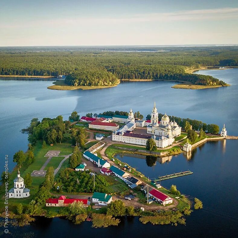 Озеро селигер фото Тверская область Осташковский район Остров Столобный Нилова Пустынь Нило-Столобе