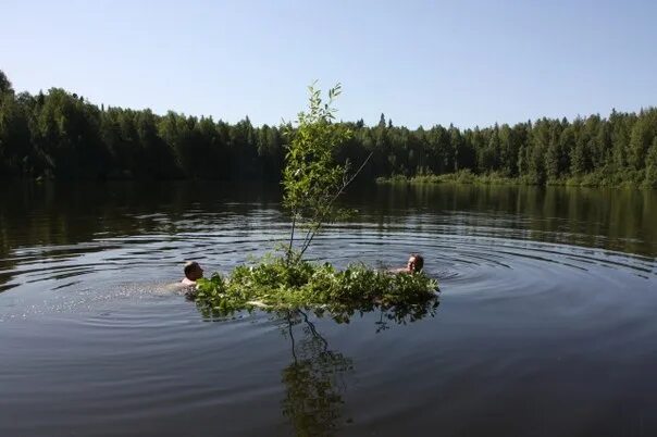 Озеро шайтан кировской области фото #россия# загадкиприроды# интересное Озеро Шайтан - одно из мест России, над кото