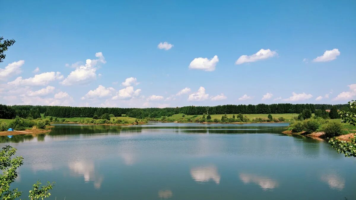 Озеро татарстана фото Летний день - Фото № 343372