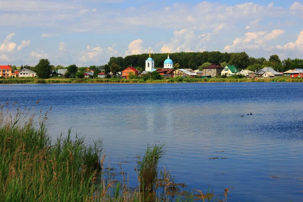 Озеро тосканка нижегородская область фото Церковь Казанской иконы Божией Матери в Ворсме, православный храм, ул. Ленина, 2