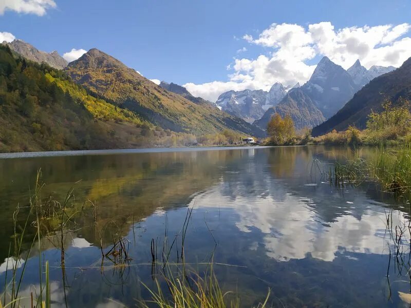Озеро туманлы кель в домбае фото Легендарный Домбай: путешествие в мини-группе (Кисловодск), 12 часов